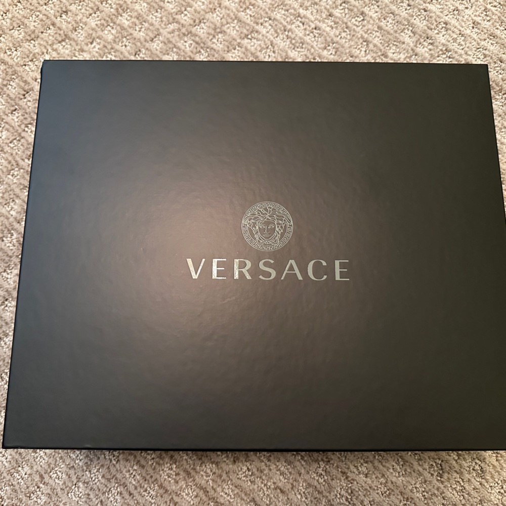 Versace Medusa Aevitas Platform Pump Lilac Satin Size 37 Stock X verified - Picture 2 of 7